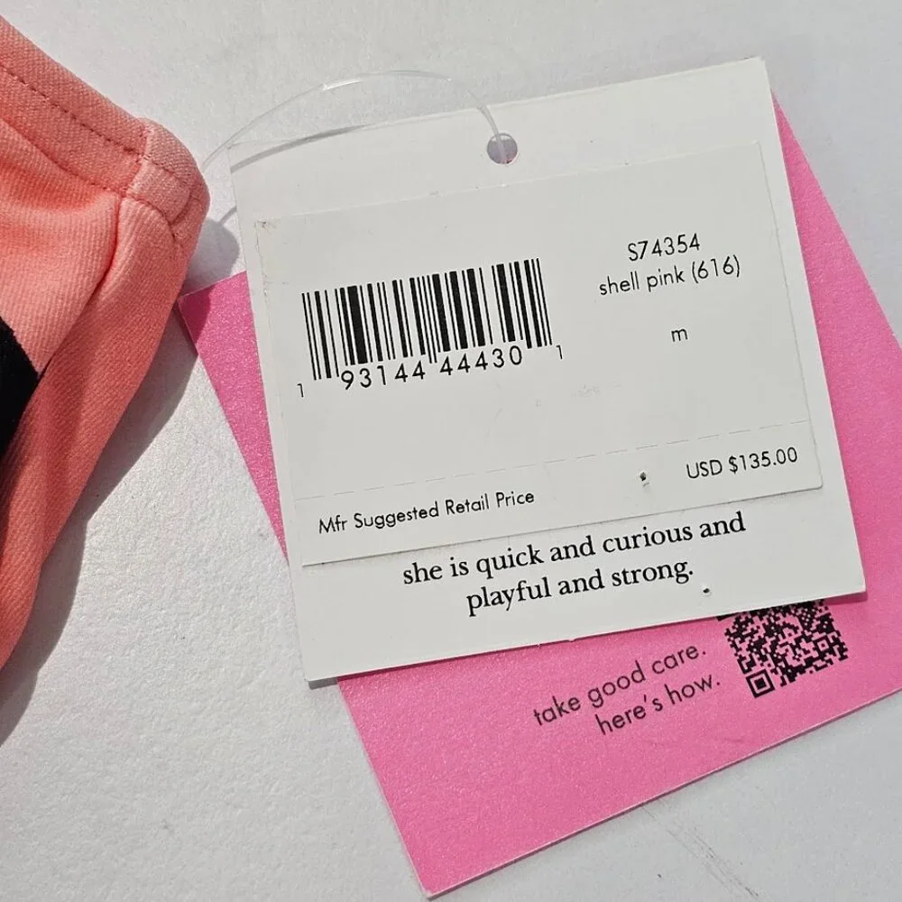 Kate Spade New York Printed Bow-Strap One-Piece Swimsuit
